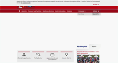 Desktop Screenshot of campusbiomedicohospital.com